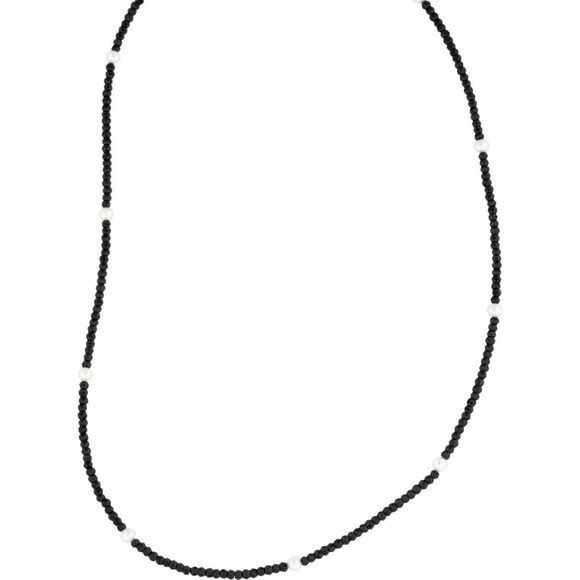 New Tiffany Ziegfeld Black Spinel & Pearl Necklace - Picture 2 of 5